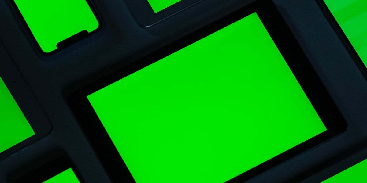 iluminação LED chroma key