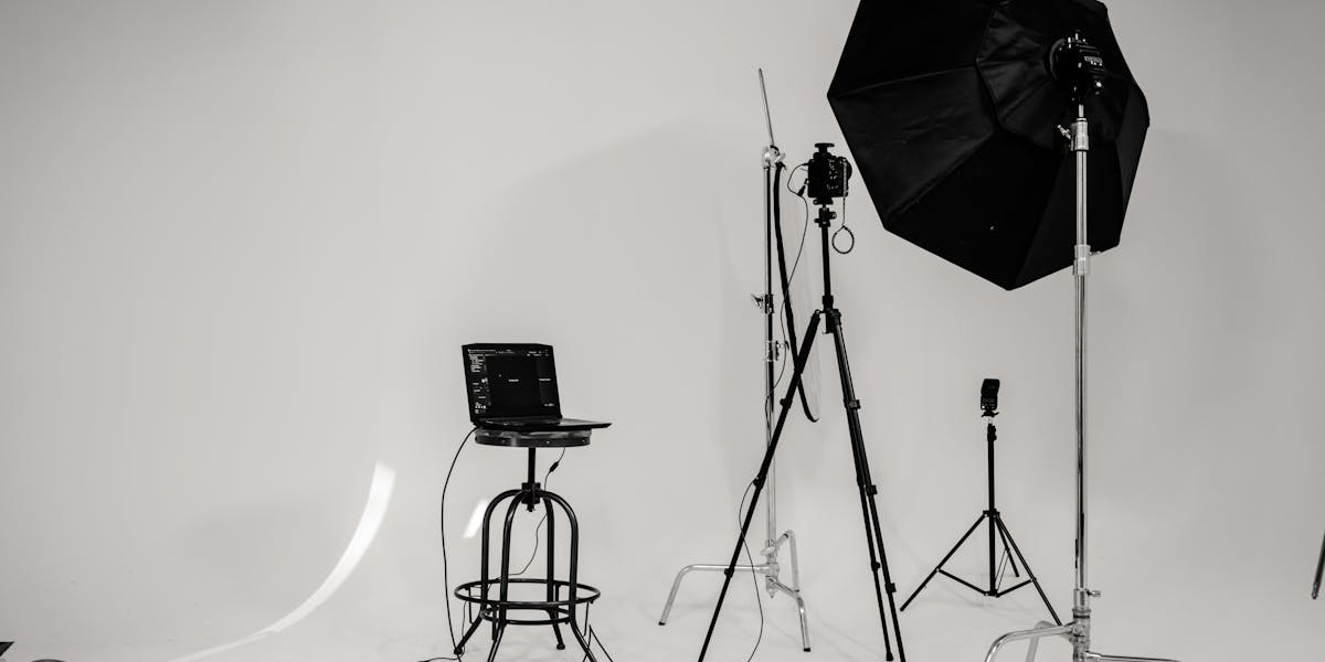 softbox com tripé chroma key